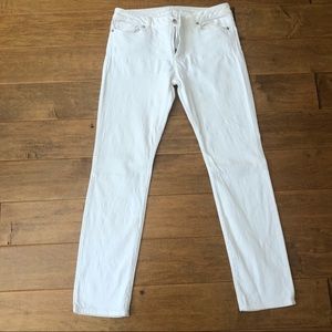 MK Michael Kors White Jeans Straight Size 6